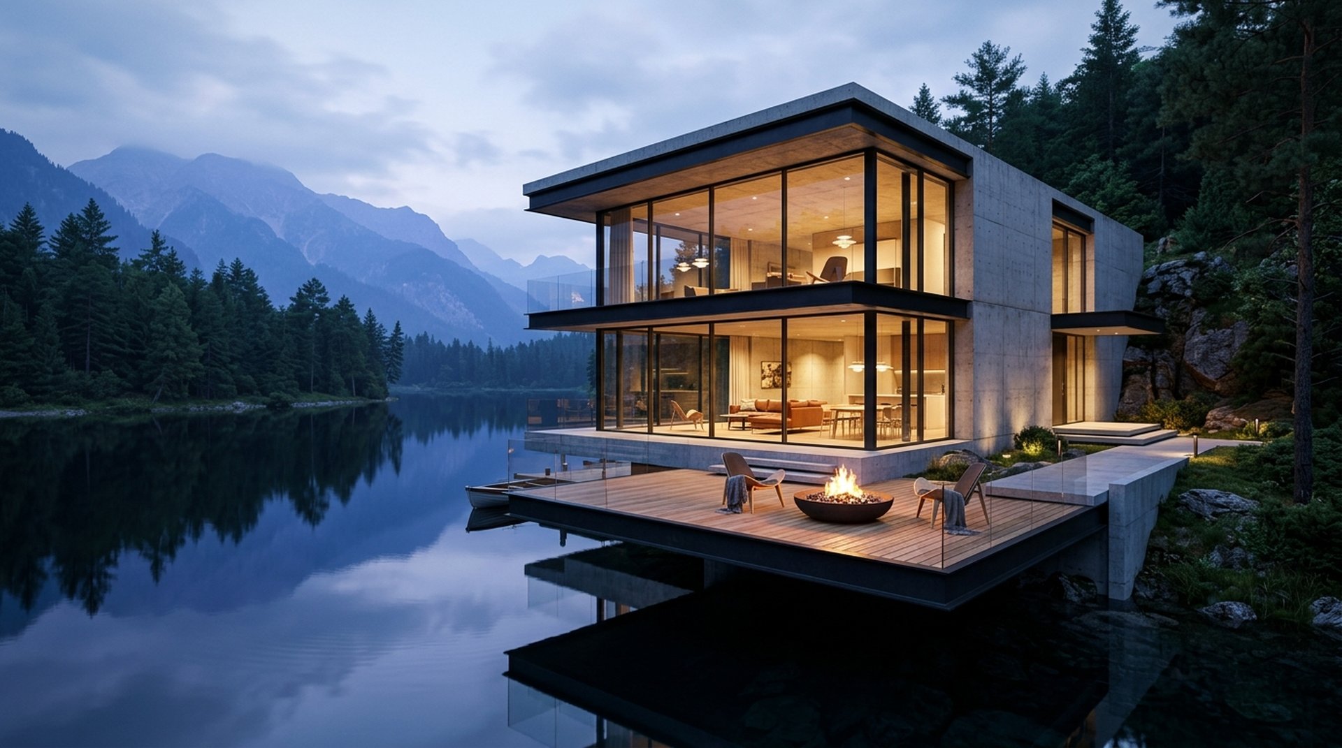 ALPINE CANTILEVER VILLA — Cantilever Engineering & Mountain Villas