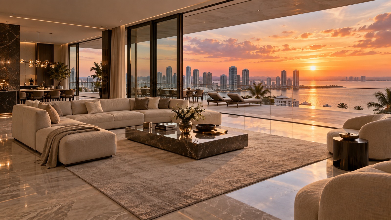 Manhattan Sunset Penthouse