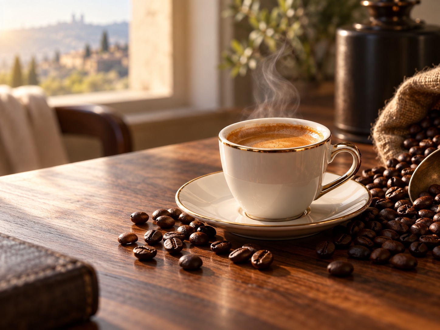 TUSCAN MORNING ESPRESSO — Specialty Coffee & Morning Atmosphere