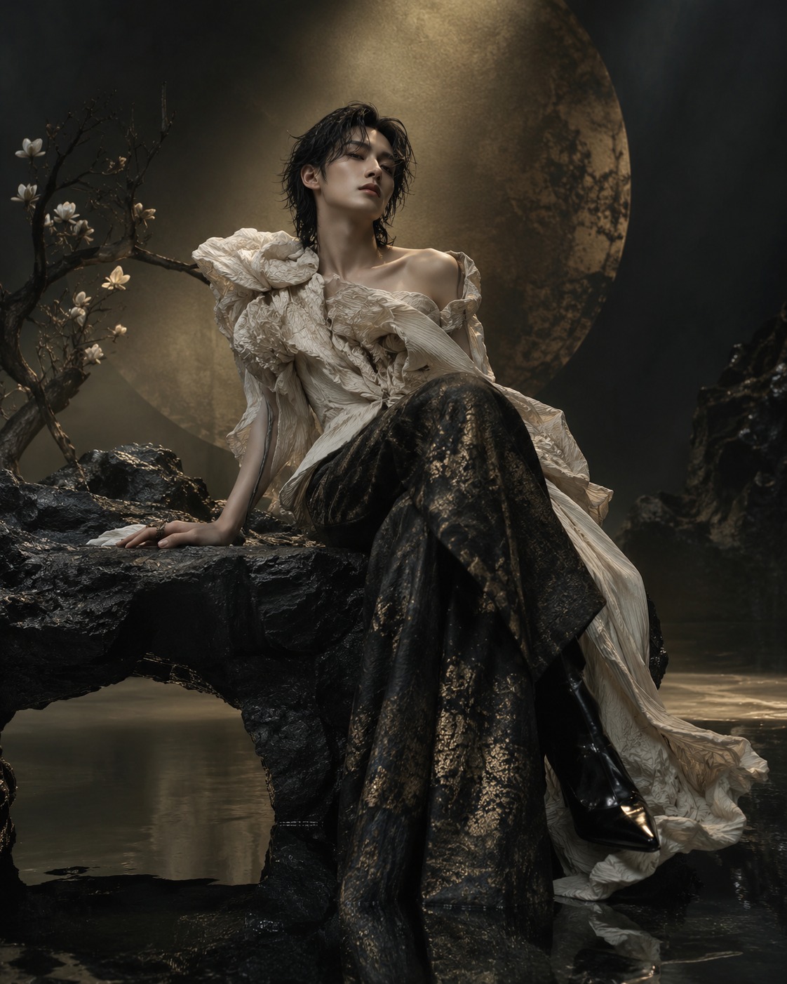 Lunar Haute Couture Editorial